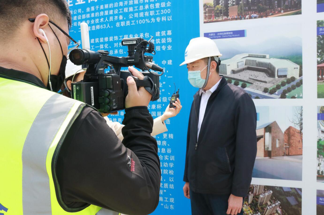 中建聯(lián)合：藍睛首站直播，展示裝配式施工質量(圖2)