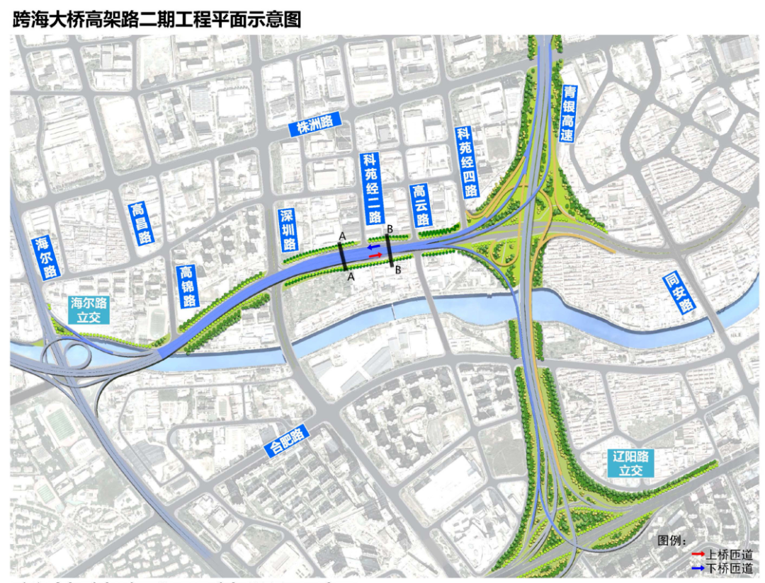為城市更新“提速”，中建聯(lián)合助力跨海大橋高架路二期“重生”(圖3)