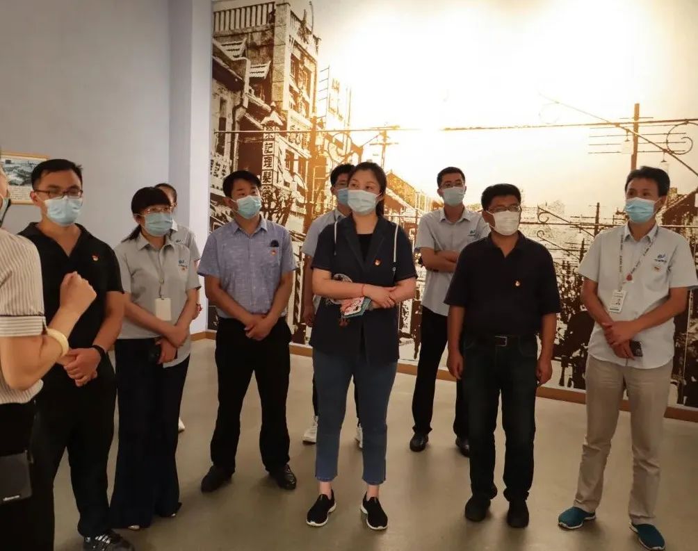 銘記黨史，砥礪前行|支部共建走進青島市博物館(圖2)