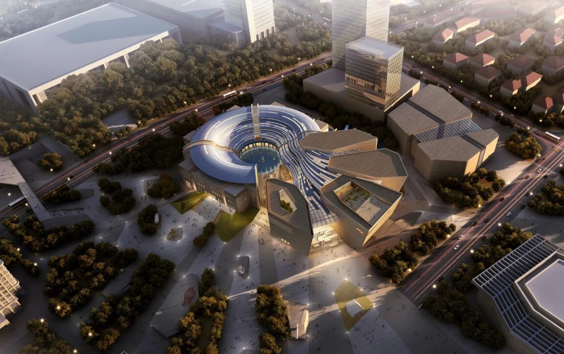 中建聯(lián)合|打造城市文化新空間，青島博物館擴(kuò)建工程正式開工(圖6)